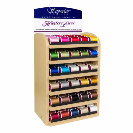 Masterpiece Cotton Countertop Thread Assortment Top 30 Colors