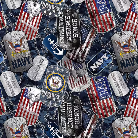 Military Dogtags Navy