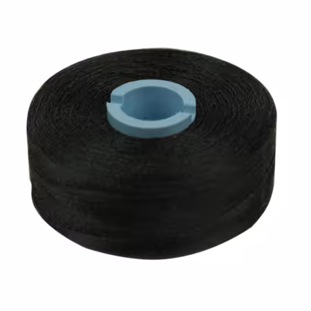 Magna-Glide Poly Classics Style M Jumbo 222yd Prewound Bobbins 100 Count Black
