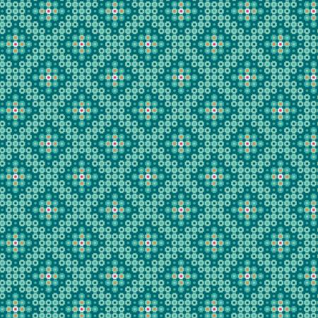 Teal Crossweave