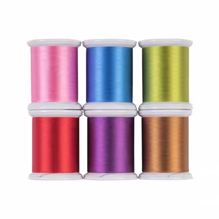 Superior Kimono Silk Thread Set Spring Collection 6 Spools