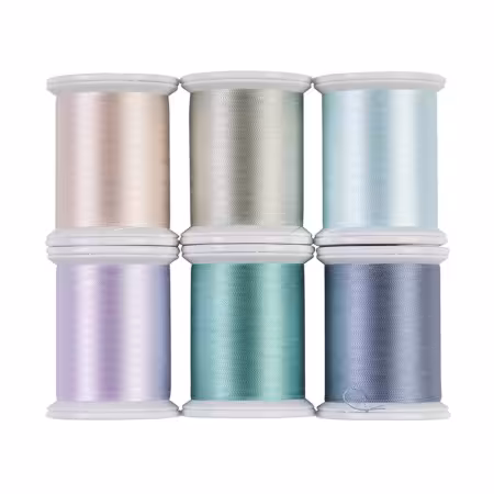 Superior Kimono Silk Thread Set Winter Collection 6 Spools