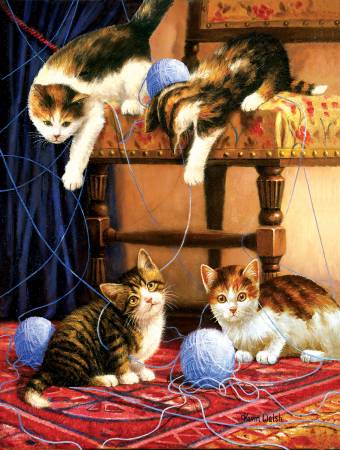 Balls of Yarn Puzzle 500pc