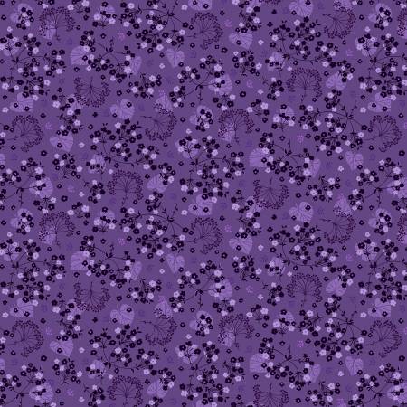 Purple Harmony 108in Wide Quilt Back