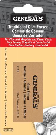 Latex Free Gum Erasers 2in x 1in Blister Carded