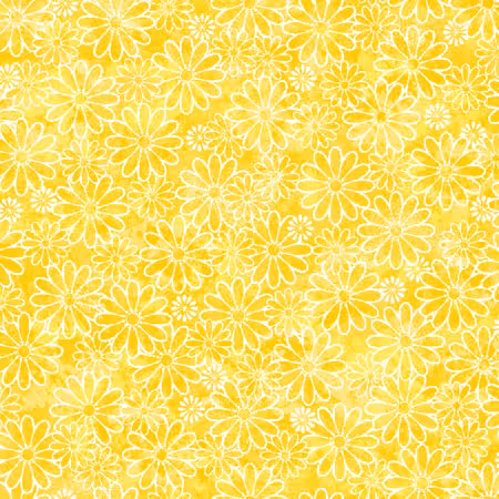 Yellow Flower Cotton