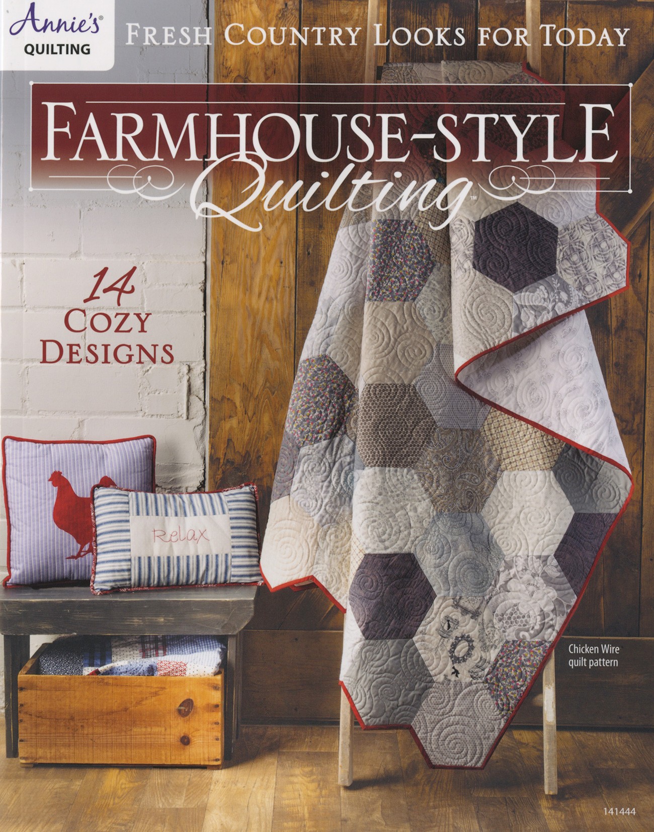 Farmhouse Style Quilting Quilt wabash pinwheel x24