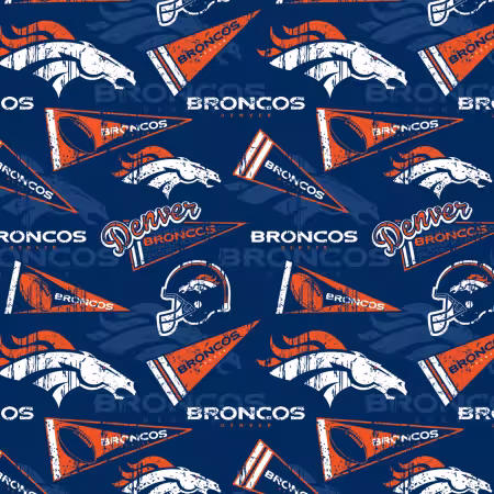 NFL Denver Broncos Cotton 45in