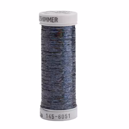 Holoshimmer Polyester Metallic Thread 250yds Artic Black