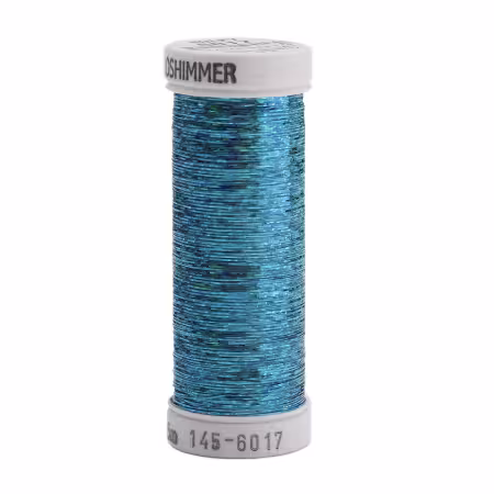 Holoshimmer Polyester Metallic Thread 250yds Peacock Blue