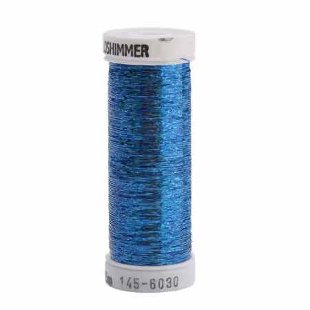 Holoshimmer Polyester Metallic Thread 250yds Light Blue