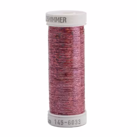 Holoshimmer Polyester Metallic Thread 250yds Light Pink