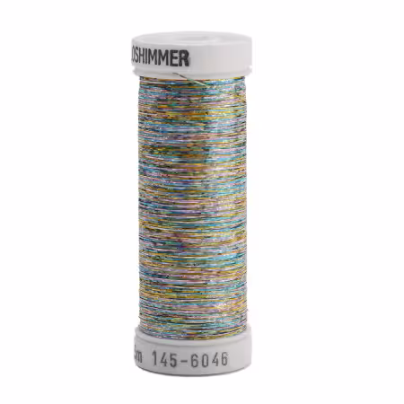 Holoshimmer Polyester Metallic Thread 250yds Light Multi