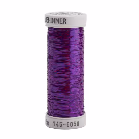 Holoshimmer Polyester Metallic Thread 250yds Purple