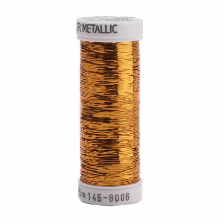 Sliver Metallic Nylon/Polyester Thread 40wt 215d 250yds Bronze