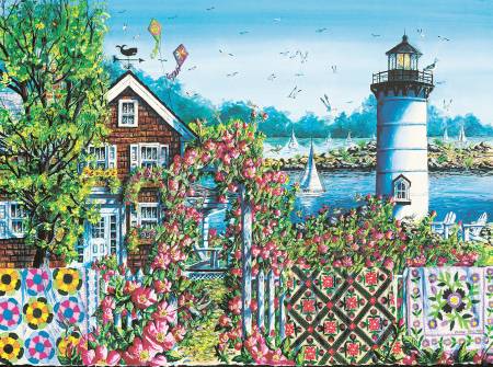 Summer Rose Harbor 1000pc Puzzle