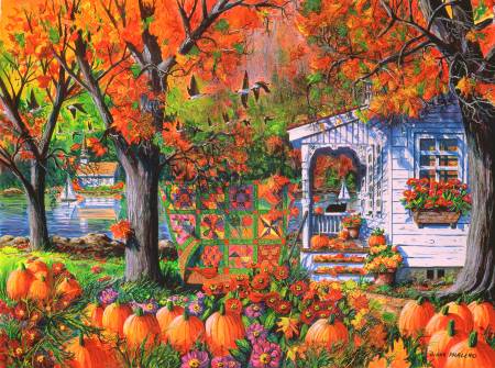 Autumn Patchwork 1000pc Puzzle