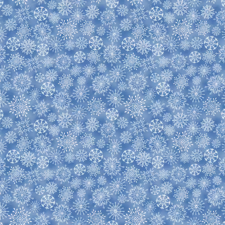 Snowflake Wonderland Medium Blue