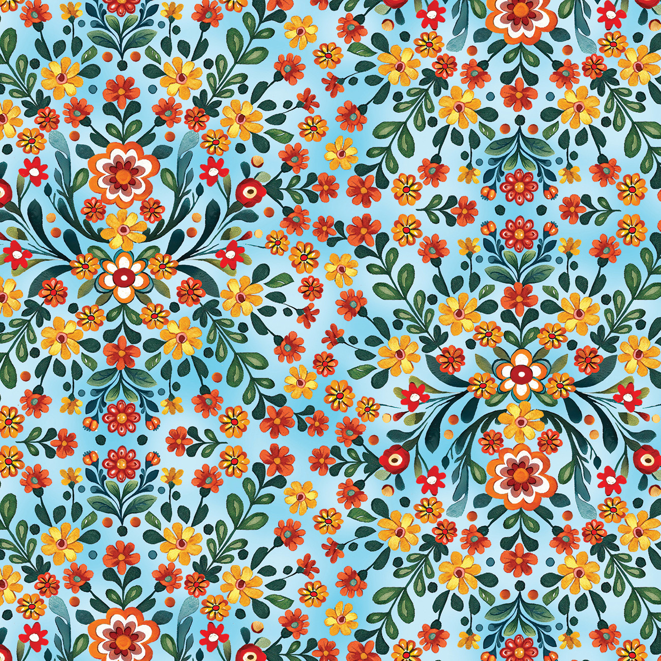 Folklore Garden Sky Blue