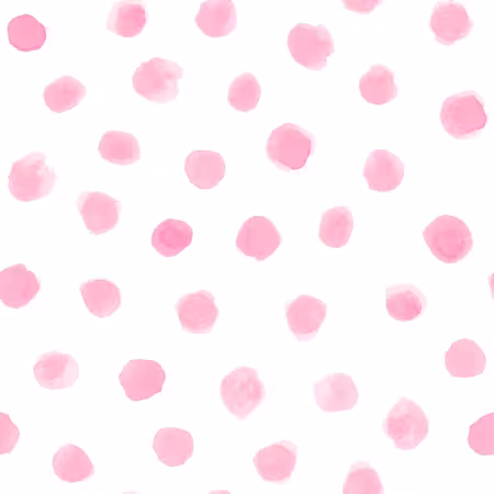 Flannel Plaid Pink Dots