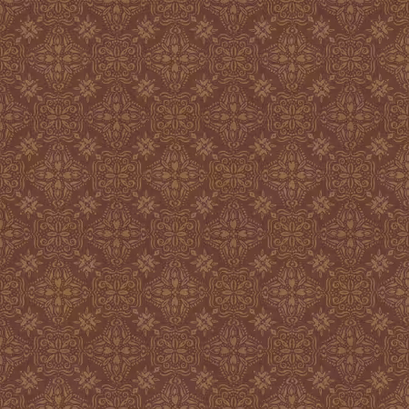 Brown Fancy Grid