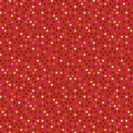 Red/Multi Confetti Drop