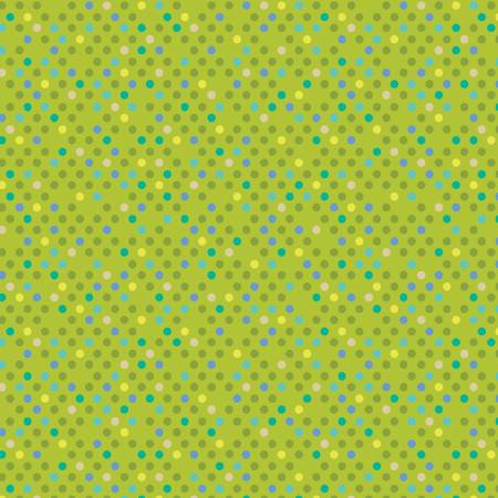 Lime/Multi Confetti Drop