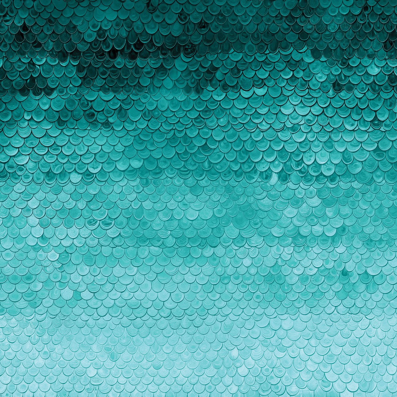 Aqua Ombre Raindrops