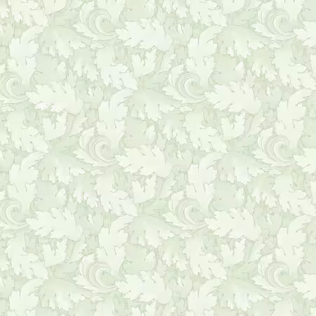 Twirling Leaves Light Green