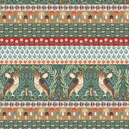Cottage Core Stripe Multi