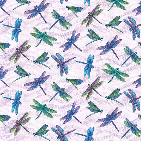 Large Dragonfly Light Lavender