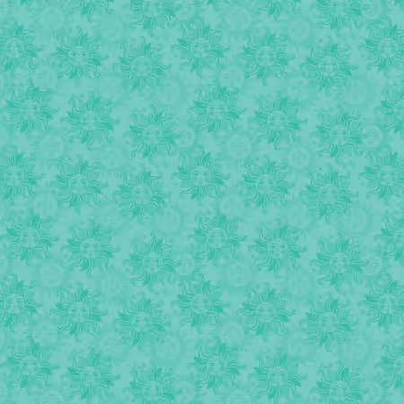 Medium Turquoise Sun Tonal