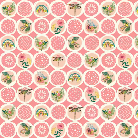Rose Sunshine Circles