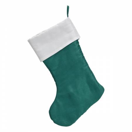 Traditional Christmas Stocking Aquamarine