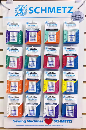 Schmetz Chrome Needle Display