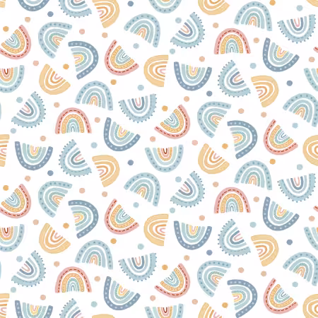 White Rainbows 4 Inch repeat