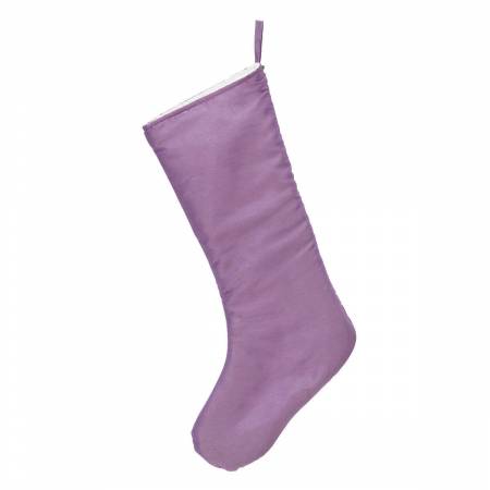 Chic Christmas Stocking Lilac Purple