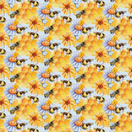 Sweet As Can Bee Sweet As Can Bee Blue/Yellow