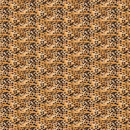 Cheetah Spots Brown 118in Wide Back