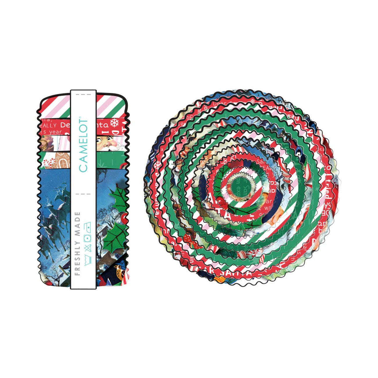 2.5in Strips Letters to Santa, 40pcs/bundle