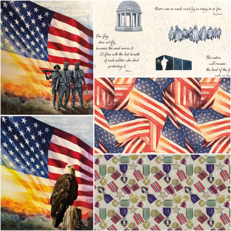American Honor Panel Bundle, 5pcs