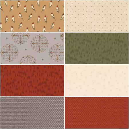 Sewing Your Oats 1 Yard Bundle Wheat, 8pcs/bundle