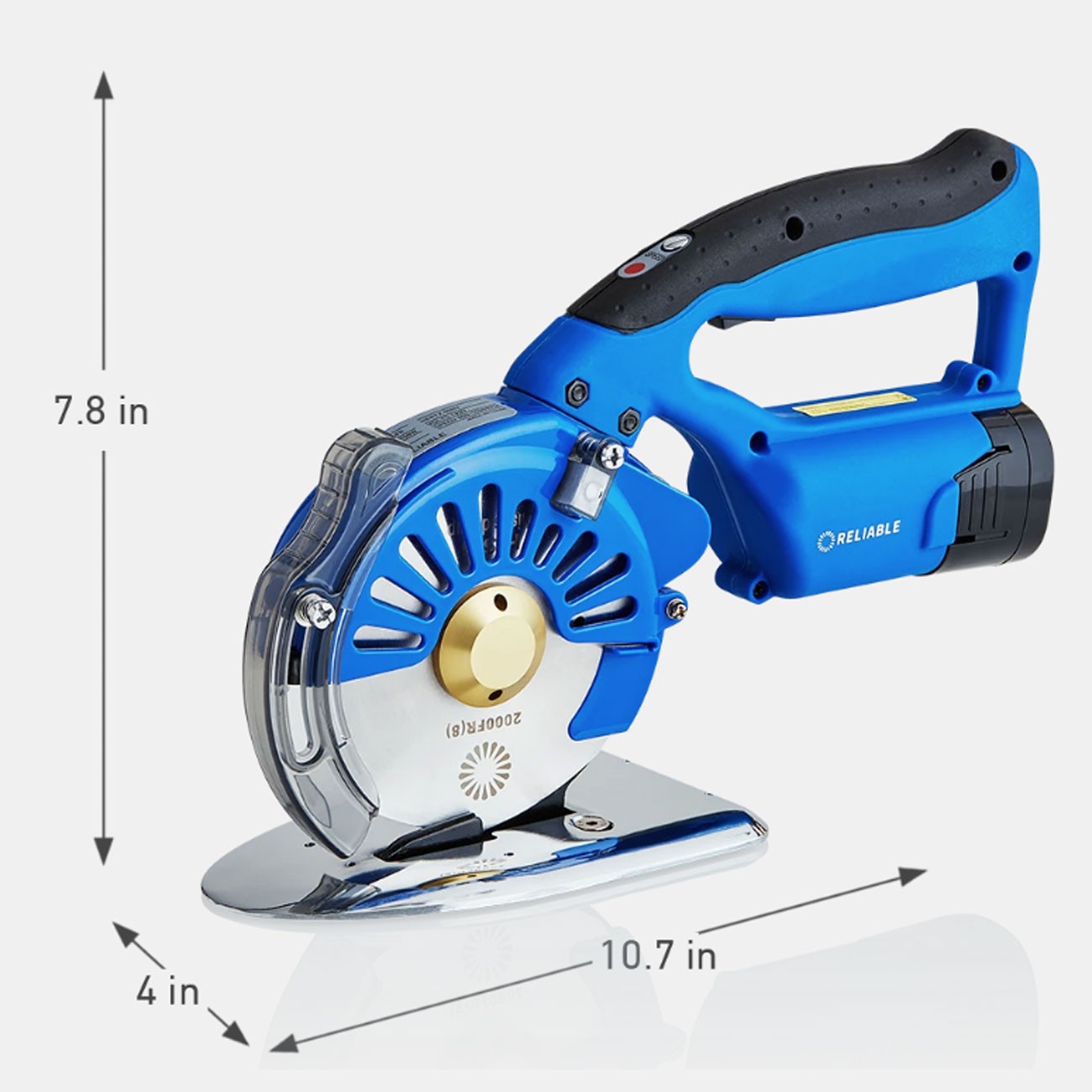 2000FR Cordless Cloth Cutting Machine