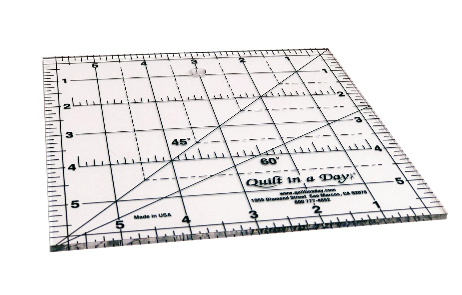 Quilt In A Day 6in Square Ruler