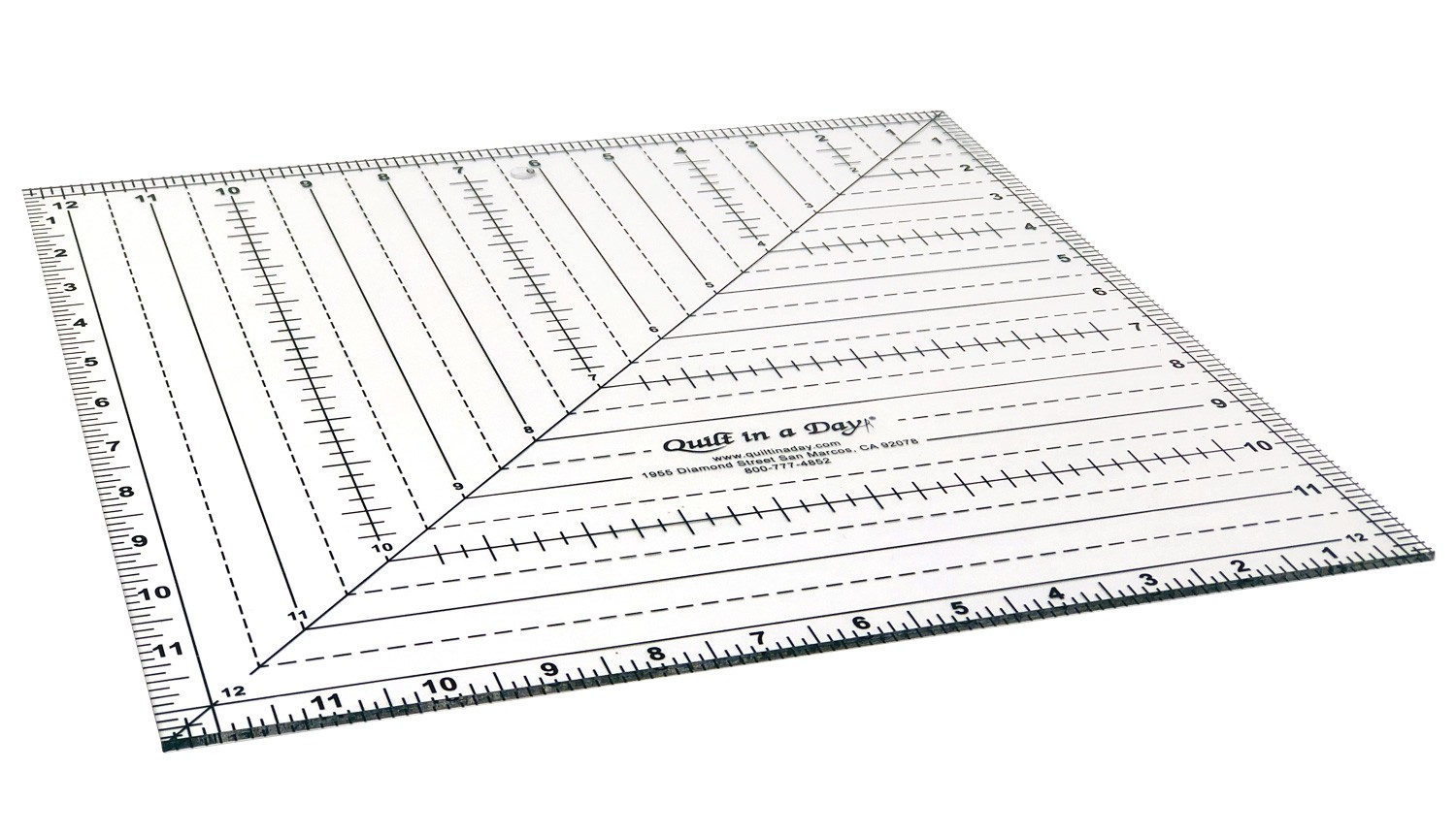 Quilt In A Day 12 1/2in SquareUp Ruler