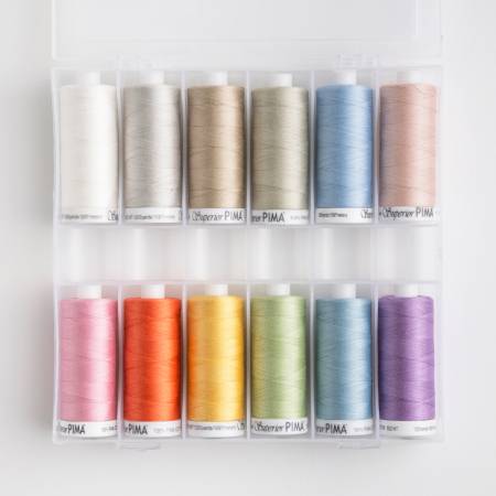 Superior PIMA Subtle Spring Thread Set 12 Spools