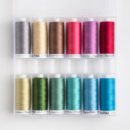 Superior PIMA Winter Coral Thread Set 12 Spools