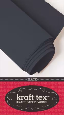 Kraft-tex Roll Black 19in x 1-1/2 yard roll