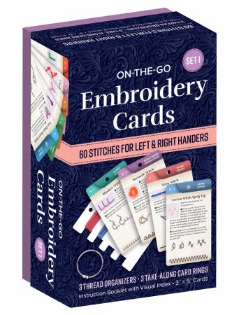 On-the-Go Embroidery Cards Set 1