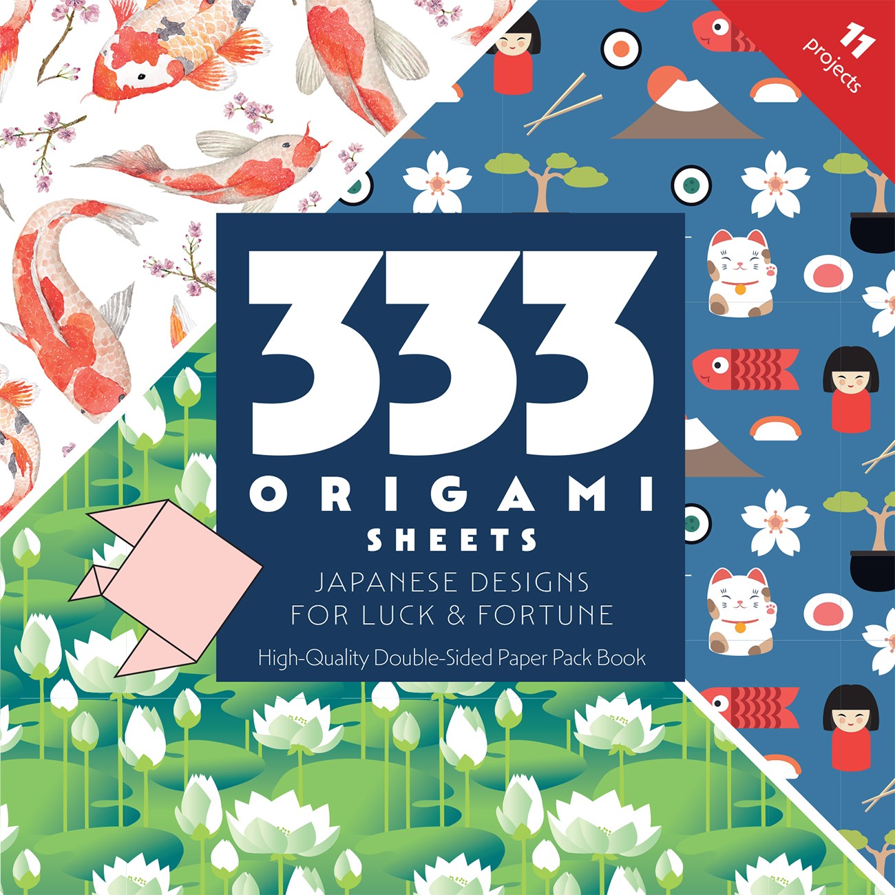 333 Origami Sheets Japanese Designs
